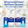 Clorox Multi-Purpose Cleaner System Starter Kit 1 Bottle and 1 Refill, Crisp Lemon 1.13 fl oz EasyOptionXY LLC