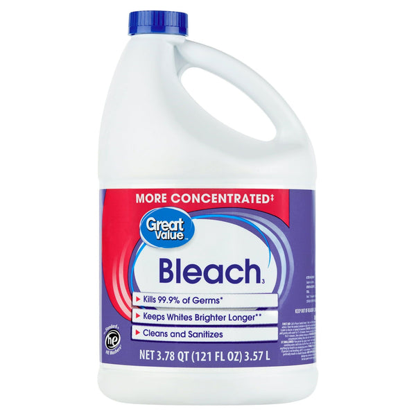 Great Value Bleach, 121 fl oz EasyOptionXY LLC