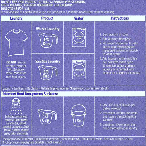 Great Value Bleach, 121 fl oz EasyOptionXY LLC