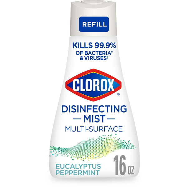 Clorox Disinfectant Mist Refill, Multi-Surface Spray, Eucalyptus Peppermint, 16 oz EasyOptionXY LLC