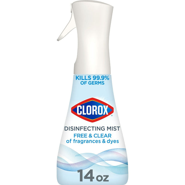 Clorox Free & Clear Disinfecting Mist, Fragrance Free, 14 Fluid Ounces EasyOptionXY LLC