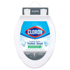 Clorox Antimicrobial Elongated Plastic Toilet Seat with Easy-off Hinges EasyOptionXY LLC