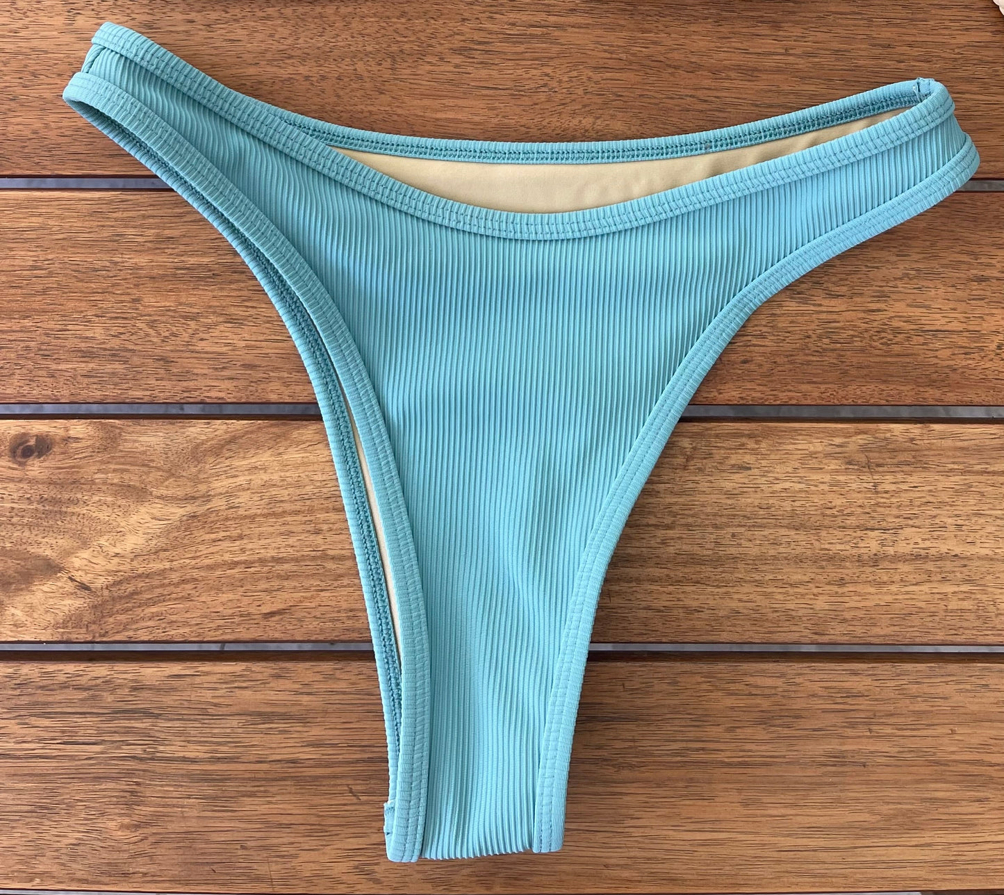 Manō Wear Manō Wear Ribbed Nalukini bottoms (cheeky coverage)