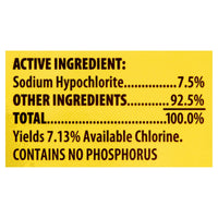 Great Value Cleaning Bleach, Lemon, 121 oz EasyOptionXY LLC