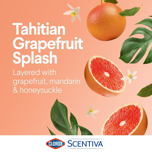 Clorox Scentiva Wipes, Bleach Free Cleaning Wipes, Tahitian Grapefruit Splash, 225 Count, 3 Pack EasyOptionXY LLC
