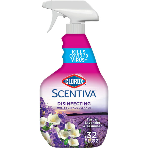 Clorox Scentiva Multi Surface Cleaner Spray, Tuscan Lavender and Jasmine, 32 fl oz EasyOptionXY LLC