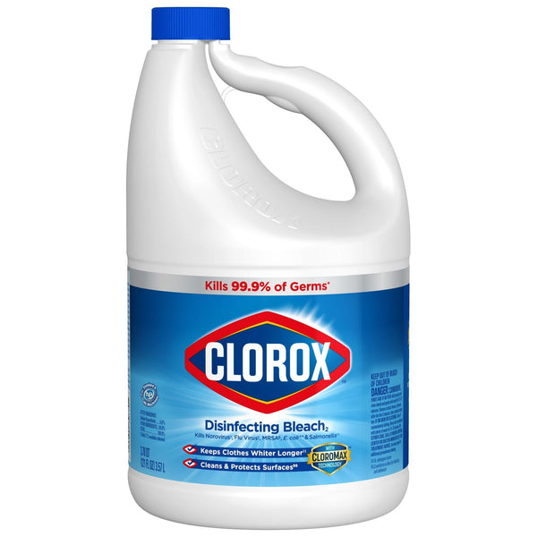 Clorox Disinfecting Bleach, Regular - 121 Ounce Bottle EasyOptionXY LLC