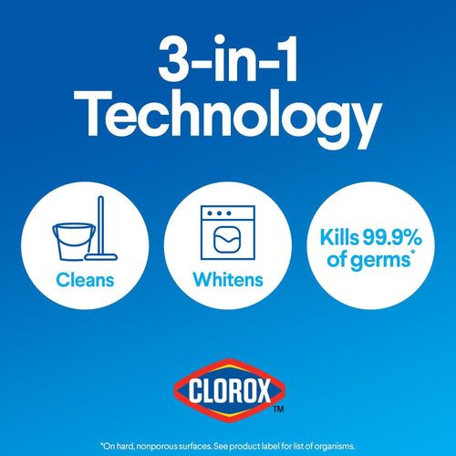 Clorox Disinfecting Bleach, Regular - 121 Ounce Bottle EasyOptionXY LLC