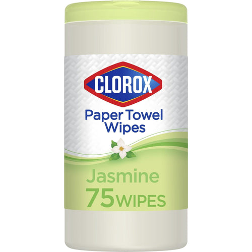 Clorox Multi-Purpose Paper Towel Cleaner Wipes, Jasmine Scent, 75 Count EasyOptionXY LLC