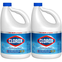 Clorox Regular Liquid Bleach, 121 oz Bottle, 2 ct EasyOptionXY LLC