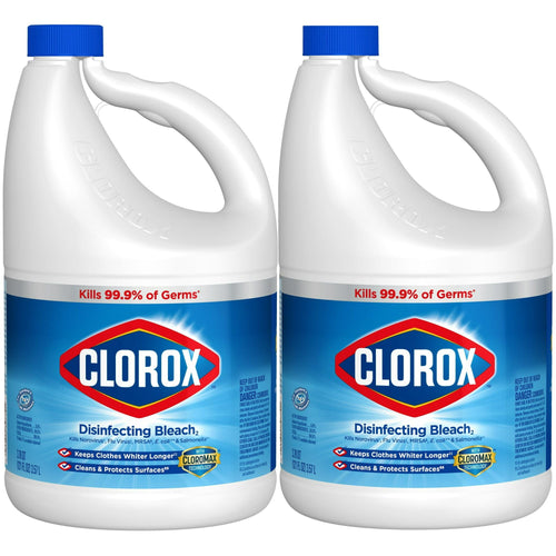 Clorox Regular Liquid Bleach, 121 oz Bottle, 2 ct EasyOptionXY LLC