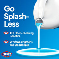 Clorox Splash-Less Liquid Bleach, Regular, 55 oz Bottle EasyOptionXY LLC