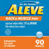Aleve Back & Muscle Pain Reliever Naproxen Sodium Tablets, 90 Count EasyOptionXY LLC