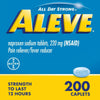 Aleve Caplets Naproxen Sodium Pain Reliever, 200 Count EasyOptionXY LLC