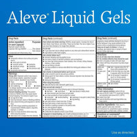Aleve Liquid Gels Easy Open Arthritis Cap Naproxen Sodium Pain Reliever, 80 Count EasyOptionXY LLC