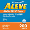 Aleve Back & Muscle Pain Reliever Naproxen Sodium Tablets, 200 Count EasyOptionXY LLC