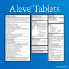 Aleve Tablets Easy Open Arthritis Cap Naproxen Sodium Pain Reliever, 200 Count EasyOptionXY LLC