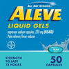Aleve Liquid Gels Naproxen Sodium Pain Reliever, 50 Count EasyOptionXY LLC