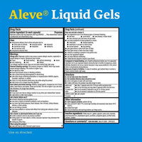 Aleve Liquid Gels Naproxen Sodium Pain Reliever, 50 Count EasyOptionXY LLC