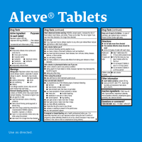 Aleve Pain Reliever/Fever Reducer Naproxen Sodium Tablets, 220 mg, 10 Ct EasyOptionXY LLC