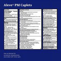 Aleve PM Pain Reliever & Nighttime Sleep Aid Caplets, 20 Count EasyOptionXY LLC