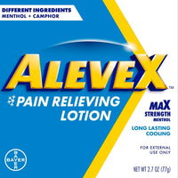 AleveX Pain Relieving Lotion, Pain Reliever, 2.7oz EasyOptionXY LLC