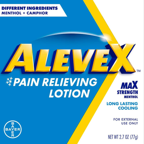AleveX Pain Relieving Lotion, Pain Reliever, 2.7oz EasyOptionXY LLC