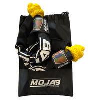 Soft Shackle 3/8'' x 22” with sleeve and bag (Set of 2 Shackles) (Lifetime Warranty) MOJAB OFFROAD