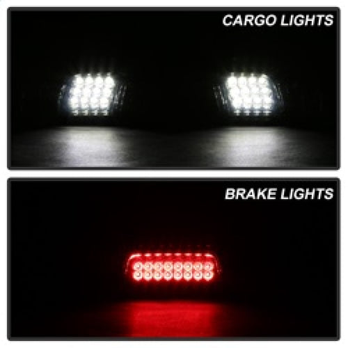 xTune 14-16 Chevrolet Silverado 1500 LED 3rd Brake Light - Smoke (BKL-CSIL14-LED-SM) OffRoadUSA.com