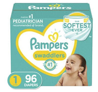 Pampers Swaddlers Diapers Size 1, 96 Count EasyOptionXY LLC