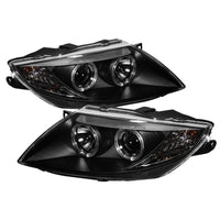 Spyder BMW Z4 03-08 Projector Headlights Xenon/HID Model Only - LED Halo Black PRO-YD-BMWZ403-HID-BK OffRoadUSA.com