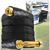 Bionic Flex Pro 100' Garden Hose Heavy Duty, Lightweight Weatherproof Garden Water Hose, Brass Fittings, Adjustable Brass Spraying and Shooting Nozzle, Kink Free Hose, 500 PSI Tear Resistant- 100ft. EasyOptionXY LLC