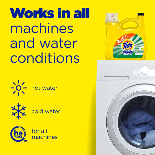 Tide Simply Clean & Fresh Liquid Laundry Detergent; Daybreak Fresh 114 loads 165 fl oz EasyOptionXY LLC