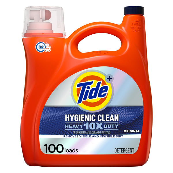 Tide Hygienic Clean Original Scent Liquid Laundry Detergent; 100 Loads 154 fl oz EasyOptionXY LLC