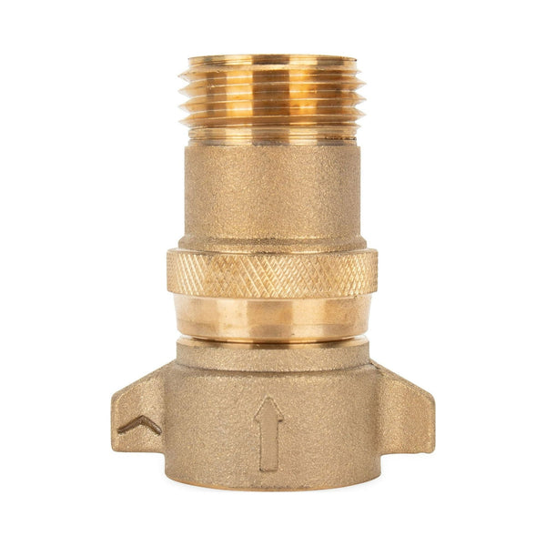 Camco Brass Water Pressure Regulator | Reduces Water Pressure to a Safe and Consistent 40-50 PSI | Protect Appliances and Prolong Equipment Life (40051) EasyOptionXY LLC