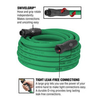 Colors Garden Hose 5/8" 50' 3/4" - 11 1/2 GHT Forest Green EasyOptionXY LLC