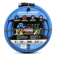 BluBird BSALONE25 BluBird AG-Lite 1 in. x 25 ft. Rubber Water Garden Hose EasyOptionXY LLC