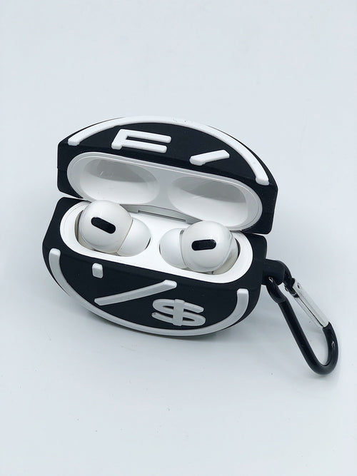 Fly Supply Co Fly Supply Co 3D AirPod Case Cover: F/S (Family Over Money)