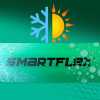 SmartFlex? Garden Hose, 5/8" x 75', 3/4" - 11 1/2 GHT Fittings EasyOptionXY LLC