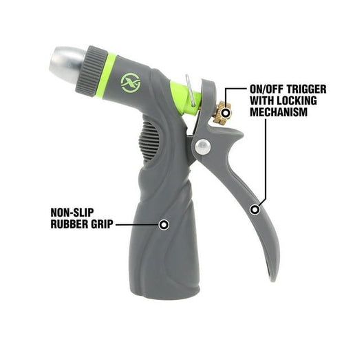 Flexzilla? Adjustable Pistol Grip Garden Hose Nozzle, ZillaGreen? EasyOptionXY LLC