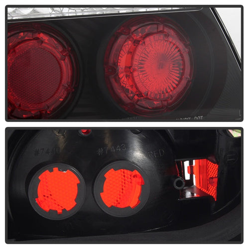 Spyder Subaru Impreza WRX/Sti 02-03 4Dr (Not Fit Wagon)Euro Style Tail Lights Black ALT-YD-SI01-BK OffRoadUSA.com