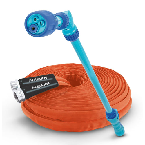 Aqua Joe Garden Watering Bundle, 75-Foot Hose + Watering Wand EasyOptionXY LLC