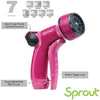 Sprout Front Trigger 7-Pattern Nozzle in Raspberry Red EasyOptionXY LLC