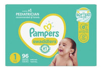 Pampers Swaddlers Diapers Size 1, 96 Count EasyOptionXY LLC