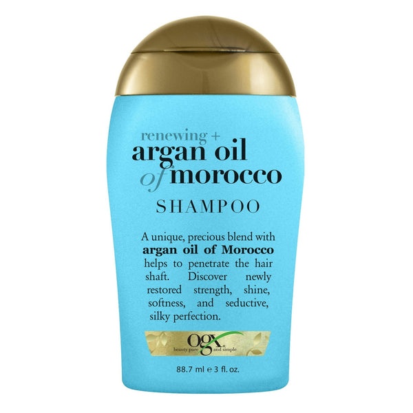 OGX Renewing Nourishing Moisturizing Shine Enhancing Daily Shampoo with Argan & Moroccan Oil, 3 fl oz EasyOptionXY LLC