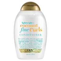 OGX Lightweight + Coconut Fine Curls Conditioner, Lightweight, Coconut Water Conditioner, 13 fl. oz. EasyOptionXY LLC