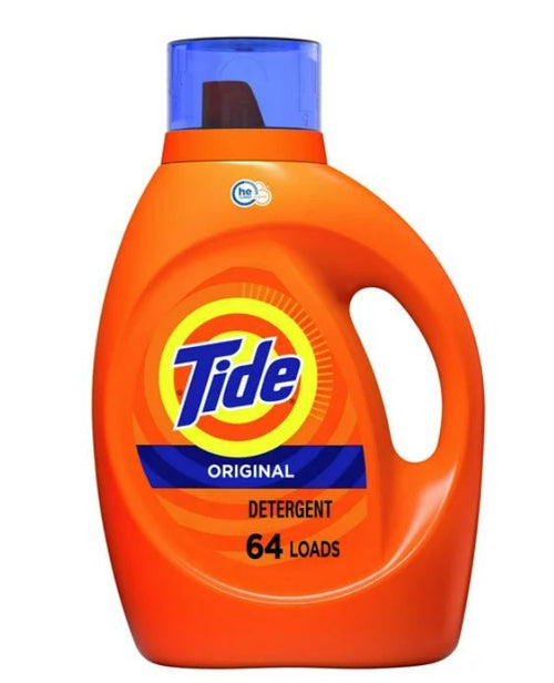 Tide Liquid Laundry Detergent, Original, 64 Loads 92 fl oz, HE Compatible EasyOptionXY LLC