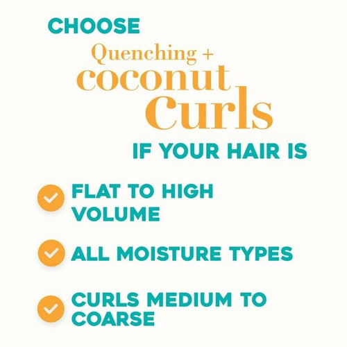 OGX Quenching + Coconut Curls Moisturizing Daily Conditioner with Honey, 13 fl oz EasyOptionXY LLC