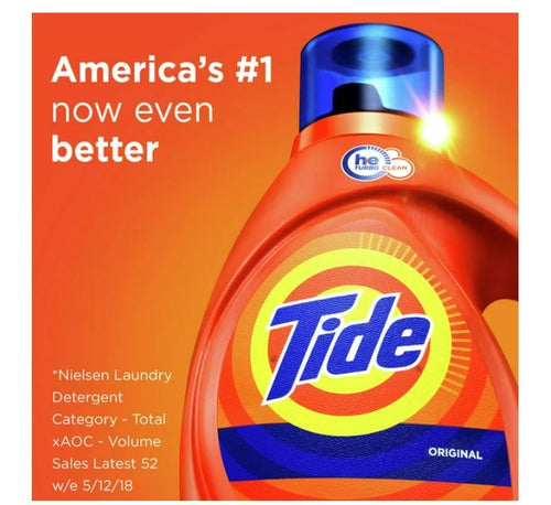 Tide Liquid Laundry Detergent, Original, 64 Loads 92 fl oz, HE Compatible EasyOptionXY LLC