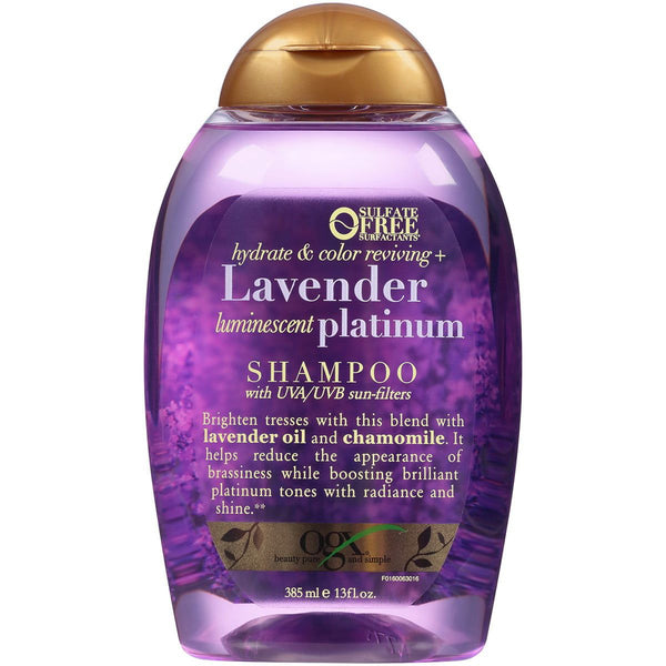 OGX Hydrate & Enhance Lavender Luminescent Platinum Shampoo, 13 Oz EasyOptionXY LLC